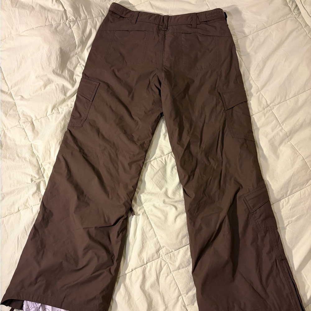Roxy Brown Cargo Snow Pants